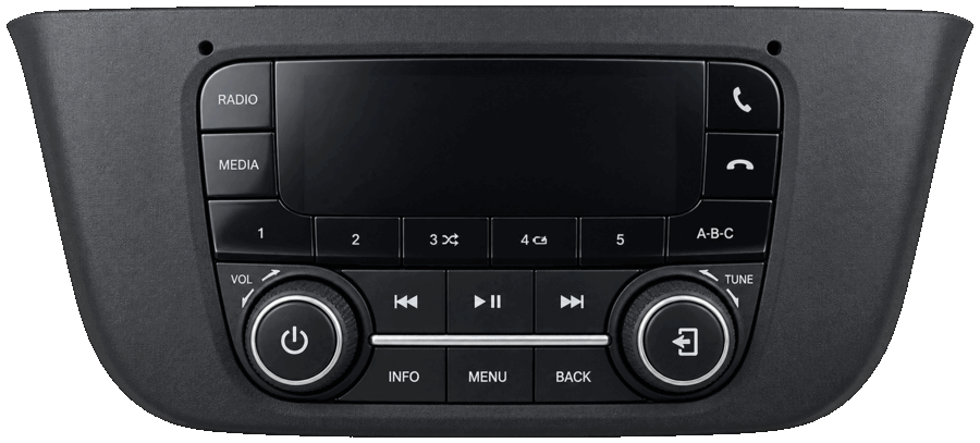 Nueva radio: APTIV BT/DAB del IVECO Daily